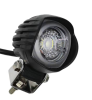 40W-led Round Motorcycle Shooting light White Light Yellow Light Tractor Harley Davidson BMW Yamaha, Ducati, Harvester Flush Wrangler