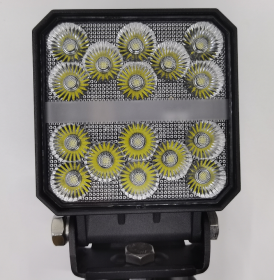 70W-led spotlight wrangler lighting lamp.  Focus flood laser lamp, high beam, tractor, harvester universal Hummer excavator DT-2 off-road vehicle (PSCL70-14 square: PSCL70-14 square)